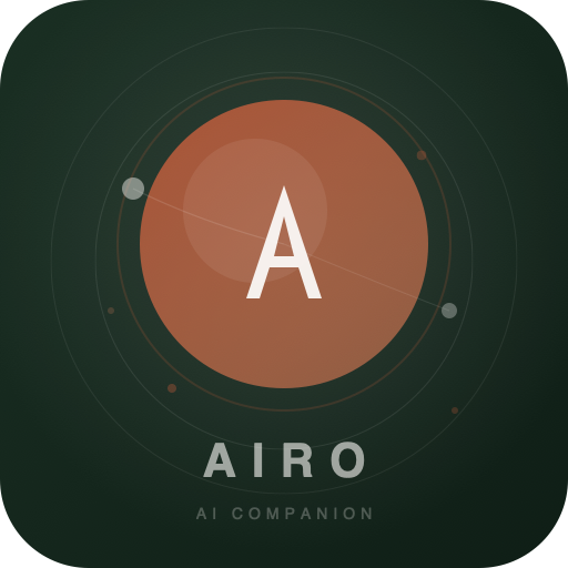 Airo AI companion Telegram bot icon