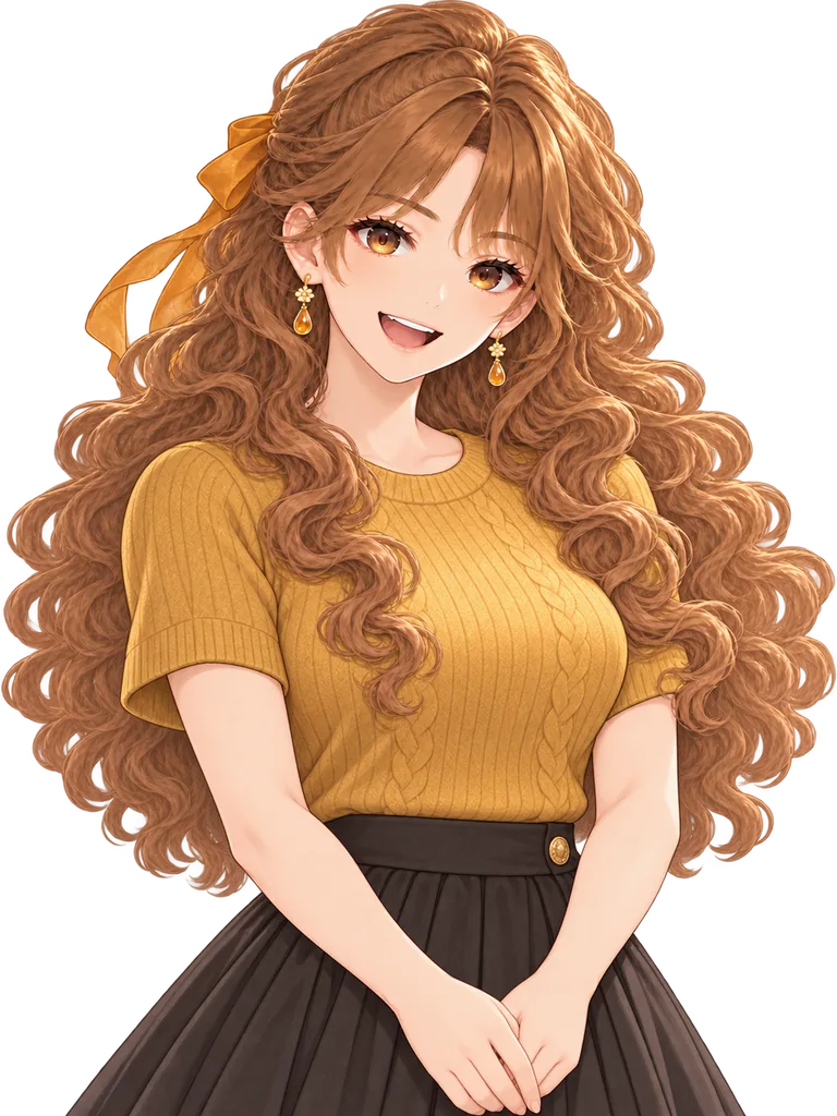 Illustrated portrait of Hotaru